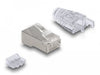 EAN 4043619669042 - DeLOCK 66904 conector RJ-45 Gris, Transparente imagen 1