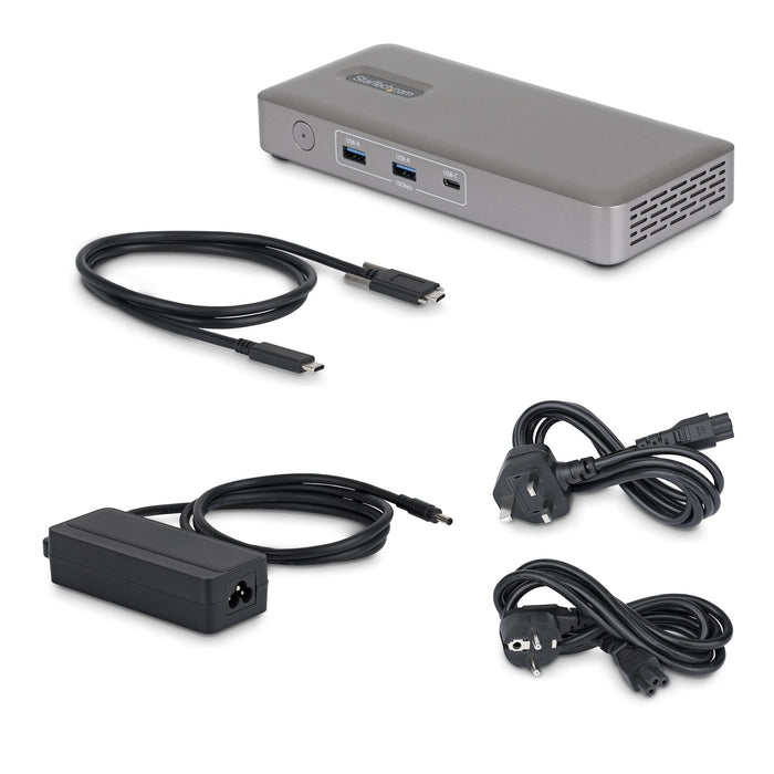 EAN 65030921930 - StarTech.com 208UE-USB4-DOCK base para portátil y replicador de puertos Alámbrico Gris imagen 4