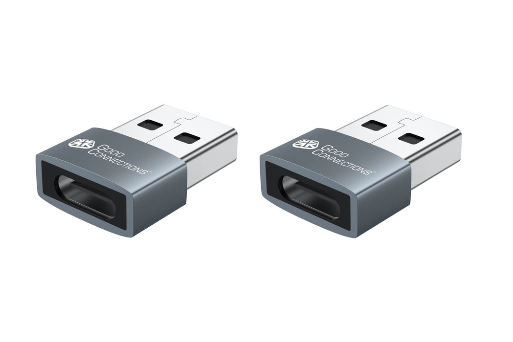 EAN 4014619881789 - Kabelmeister USB-AD203-2 cambiador de género para cable USB-A USB-C Gris imagen 1