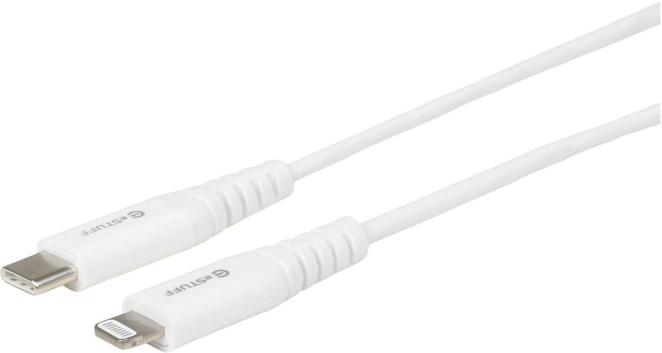 EAN 5706998504296 - eSTUFF ES602101 cable de conector Lightning 1 m Blanco imagen 3