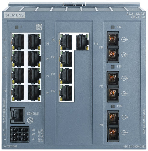EAN 4047622229378 - Siemens 6GK5213-3BD00-2TB2 switch Gestionado imagen 2