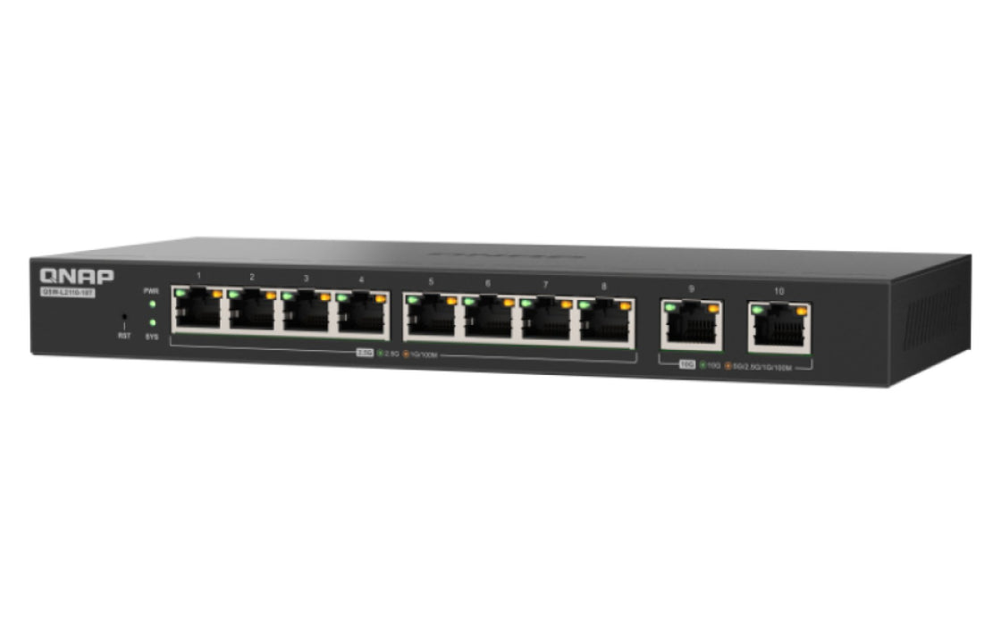 EAN 4711103091647 - QNAP QSW-L2110-10T switch Gestionado Escritorio Negro imagen 7