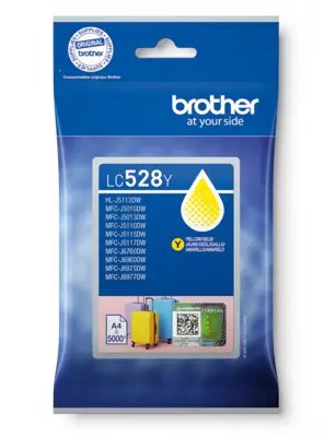 EAN 4977766839822 - Brother LC528YP cartucho de tinta 1 pieza(s) Original Amarillo imagen 1