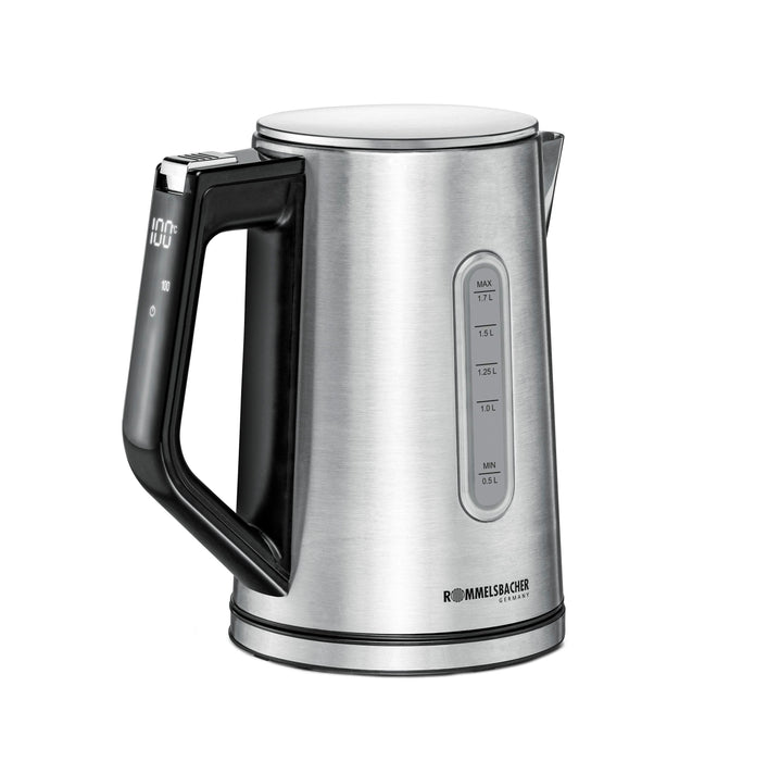 EAN 4001797881007 - Rommelsbacher Wasserkocher WK 3000 tetera eléctrica 1,7 L 3000 W Negro, Acero inoxidable imagen 2