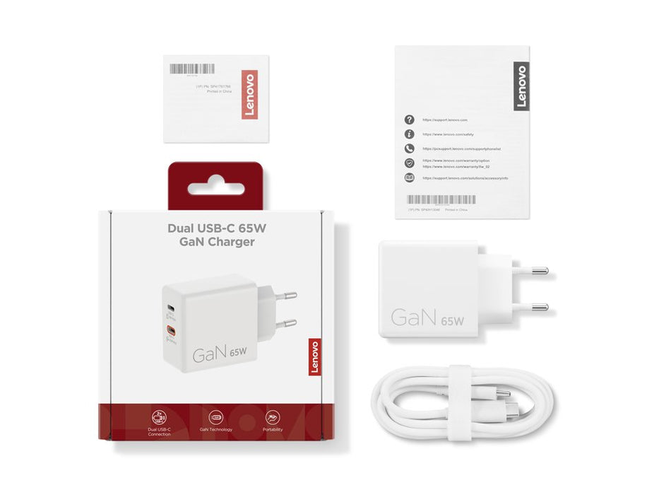 EAN 195892129165 - Lenovo G0A6065WEU cargador de dispositivo móvil Universal Blanco Corriente alterna Interior imagen 8