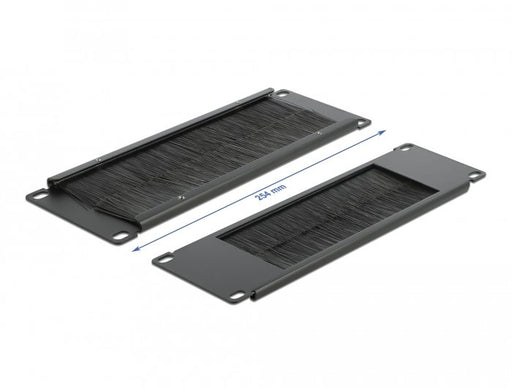 EAN 4043619664818 - DeLOCK 66481 accesorio de bastidor Panel pasacables con cepillo imagen 2