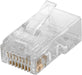 EAN 5711783333913 - Microconnect KON503-10 conector RJ45 Translúcido imagen 1