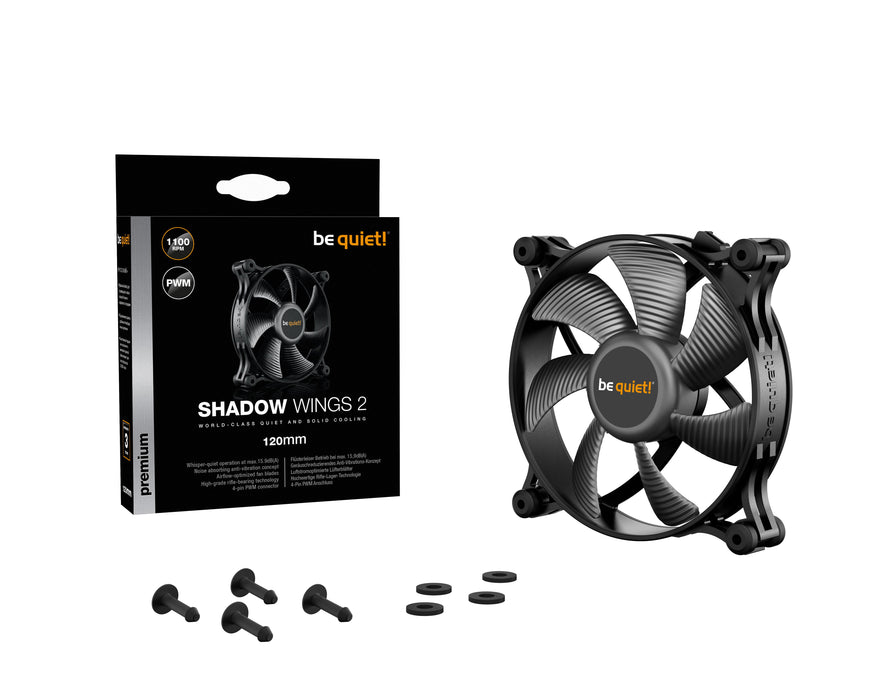 EAN 4260052186879 - be quiet! BL085 sistema de refrigeración para ordenador Carcasa del ordenador Ventilador 12 cm Negro imagen 5