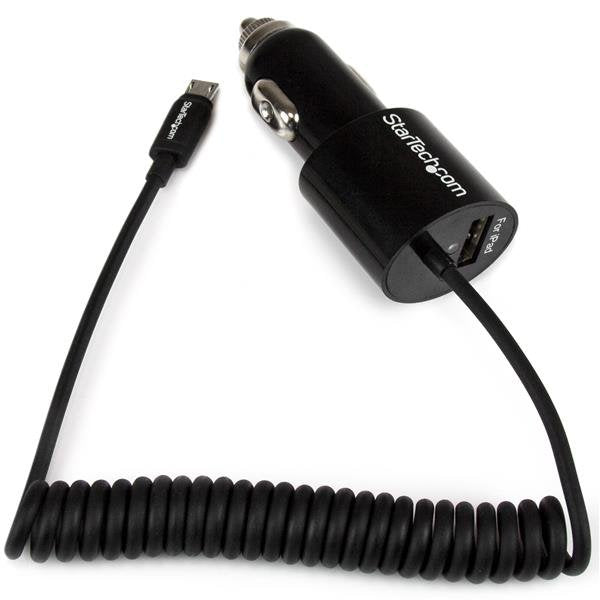 EAN 0065030860512 - StarTech.com USBUB2PCARB cargador de dispositivo móvil GPS, Smartphone, Tableta Encendedor de cigarrillos imagen 1