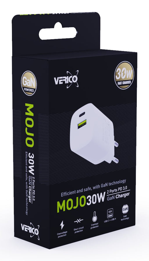 EAN 4713095609190 - Verico 4OJ-ACEWE1-N1 cargador de dispositivo móvil Portátil, Smartphone, Tableta Blanco Corriente alterna imagen 1
