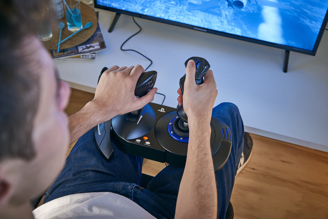 EAN 3362934110208 - Thrustmaster T.Flight Hotas 4 Negro, Azul USB 2.0 Palanca de mando Digital PC, PlayStation 4 imagen 13