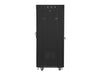 EAN 5901969430370 - Lanberg free standing rack 19inch cabinet 27U 600x600 glass door LCD flat pack black Rack o bastidor inde imagen 4