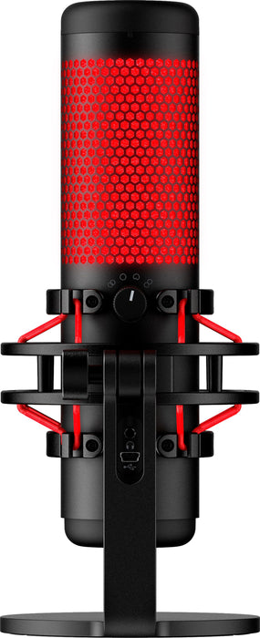 EAN 0196188049471 - HyperX QuadCast - USB Microphone (Black-Red) - Red Lighting Micrófono para PC imagen 4