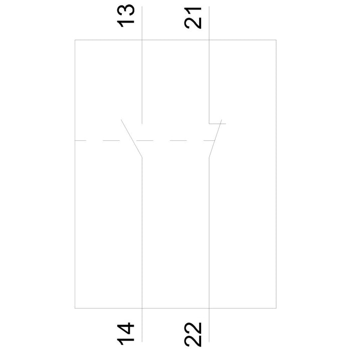 EAN 4011209790933 - Siemens 3RV2901-2E Hilfsschalter 1 St. (B x H x T) 45 x 13 x 17 mm contacto auxiliar imagen 3