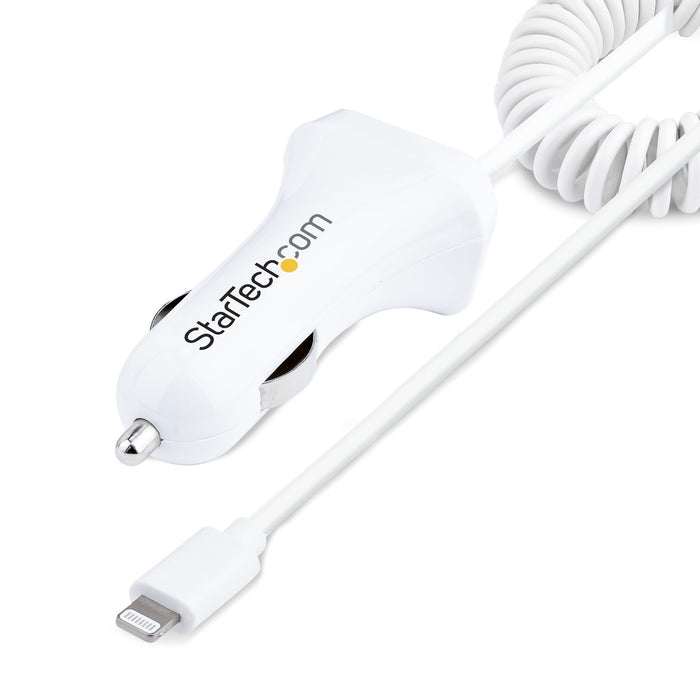 EAN 0065030883757 - StarTech.com USBLT2PCARW2 cargador de dispositivo móvil Smartphone Encendedor de cigarrillos Auto imagen 1