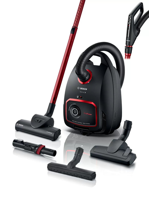EAN 4242005232321 - Bosch Serie 6 BGL6POW2 aspiradora Aspiradora cilíndrica Secar 850 W Bolsa para el polvo imagen 1