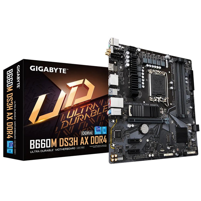 EAN 4719331829971 - GIGABYTE B660M DS3H AX DDR4 placa base Intel B660 LGA 1700 micro ATX imagen 1