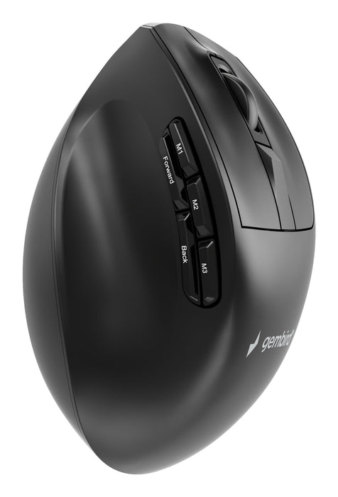 EAN 8716309136914 - Gembird MUSW3-9B-01 ratón Oficina mano derecha RF Wireless + Bluetooth + USB Type-A Óptico 2400 DPI imagen 4
