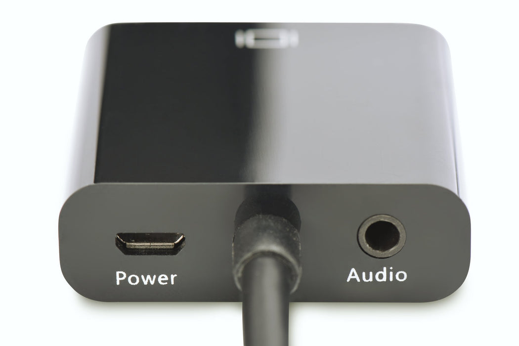 EAN 4016032368014 - Digitus DA-70460 adaptador de cable de vídeo HDMI tipo D (Micro) VGA (D-Sub) Negro imagen 3