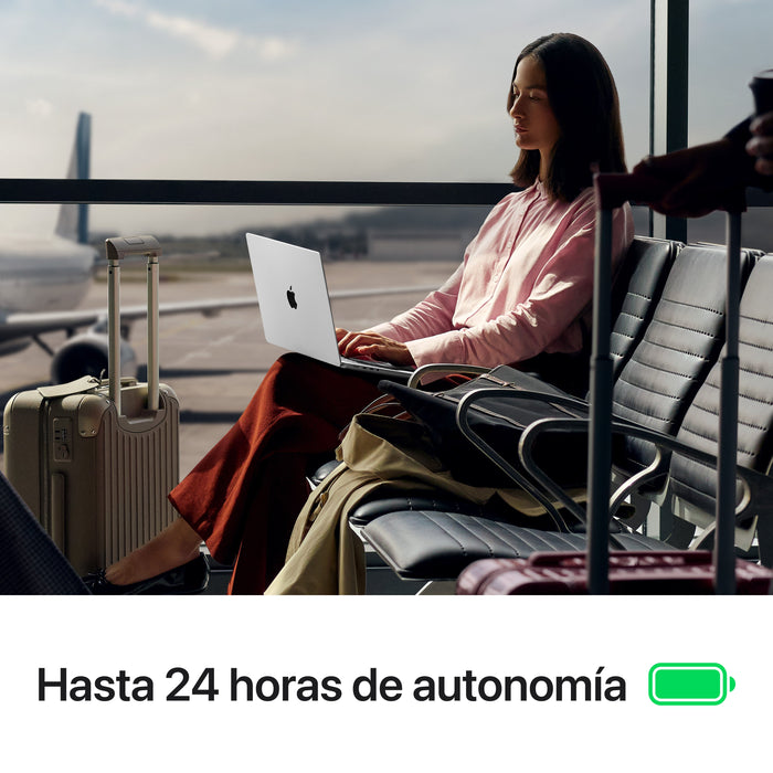EAN 0195950491050 - Apple MacBook Pro Apple M M5 Portátil 36,1 cm (14.2") 16 GB 1 TB SSD Wi-Fi 6E (802.11ax) macOS Tahoe Plat imagen 5