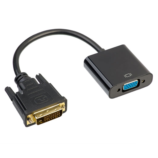 EAN 5901720134851 - Akyga AK-AD-50 adaptador de cable de vídeo 0,15 m VGA (D-Sub) DVI Negro imagen 1