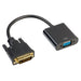 EAN 5901720134851 - Akyga AK-AD-50 adaptador de cable de vídeo 0,15 m VGA (D-Sub) DVI Negro imagen 1
