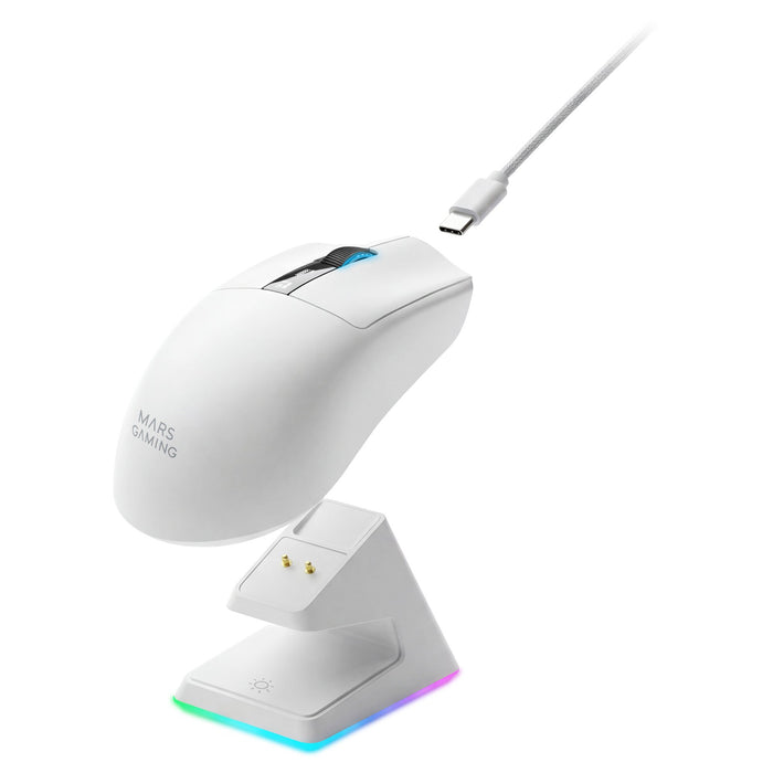 EAN 8435693114284 - Mars Gaming MMWELITEW ratón Juego mano derecha Bluetooth Óptico 20000 DPI imagen 5