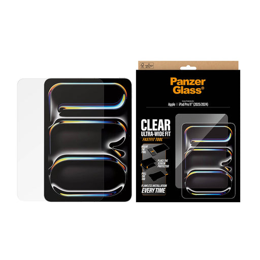 EAN 5715685032059 - PanzerGlass ® Screen Protector iPad Pro 11" (2024-2025) | Ultra-Wide Fit w. Fastfit tool Protector de pan imagen 2