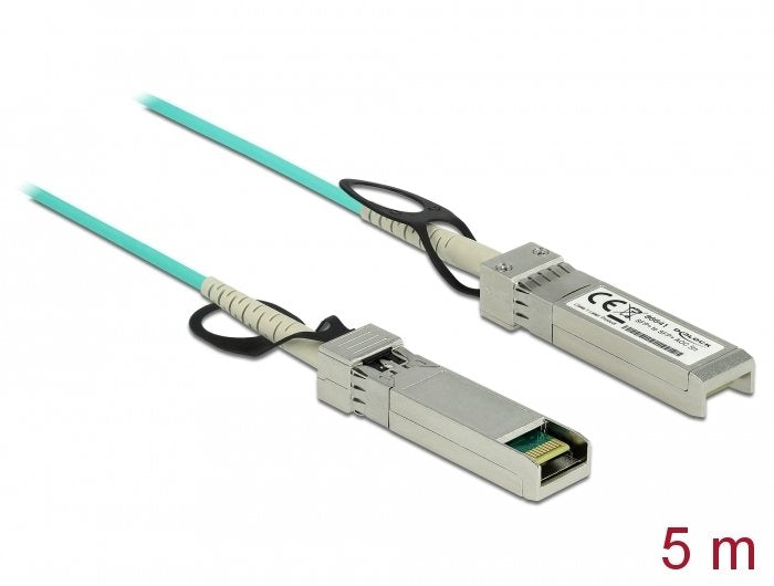 EAN 4043619866410 - DeLOCK 86641 Cable de fibra óptica e InfiniBand SFP+ Color aguamarina imagen 2