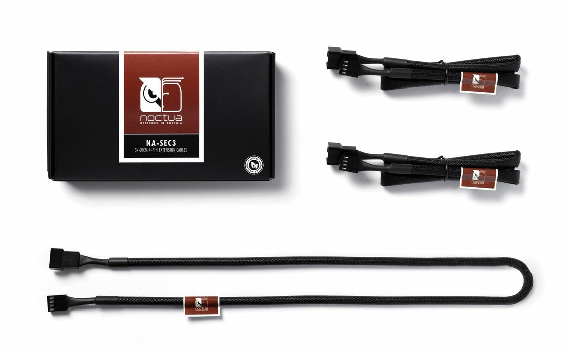 EAN 9010018201130 - Noctua NA-SEC3 accesorio o pieza de sistema de refrigeración para ordenador Extensión de cable imagen 1