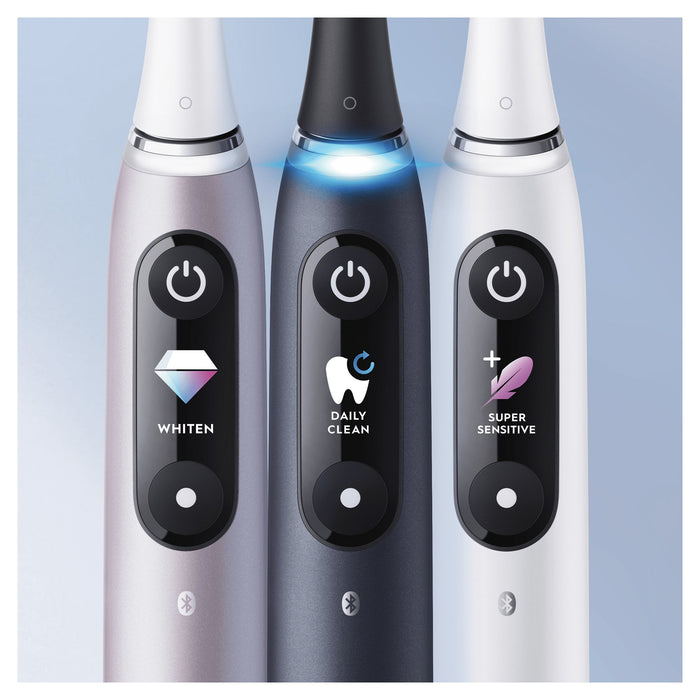 EAN 4210201411550 - Oral-B iO 80363731 cepillo eléctrico para dientes Adulto Cepillo dental oscilante Negro, Plata imagen 11
