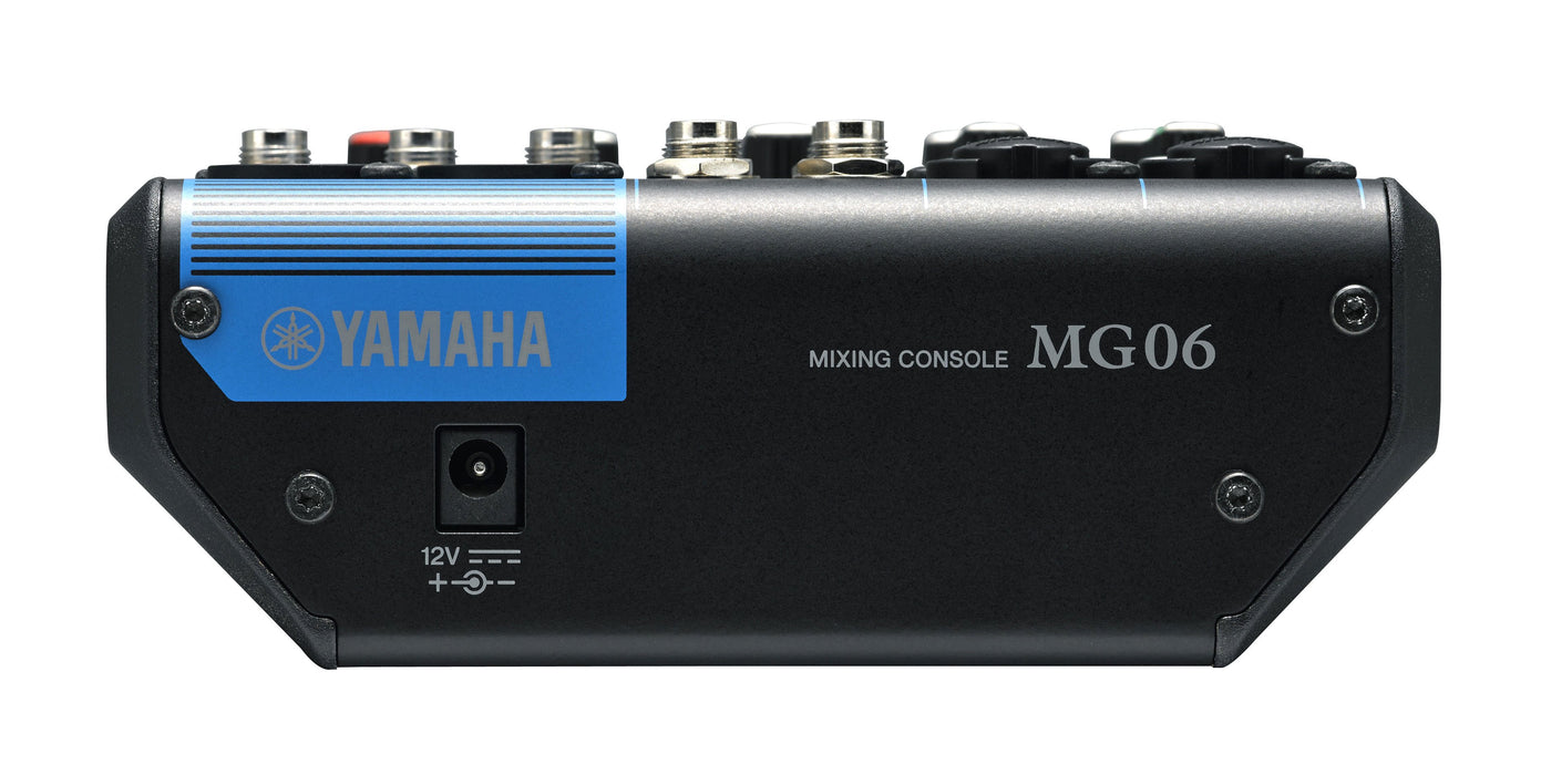 EAN 4957812542791 - Yamaha MG06 mezclador DJ 6 canales Negro imagen 3