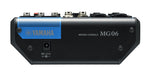EAN 4957812542791 - Yamaha MG06 mezclador DJ 6 canales Negro imagen 3