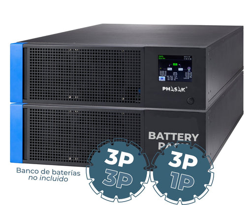 EAN 5605922006588 - Phasak PH 9380 sistema de alimentación ininterrumpida (UPS) Doble conversión (en línea) 10 kVA 10000 W 3  imagen 1