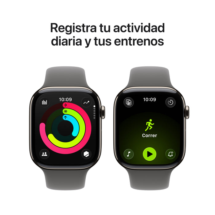 EAN 0195950478488 - Apple Watch Series 11 OLED 46 mm Digital 416 x 496 Pixeles Pantalla táctil 5G Titanio Wifi GPS (satélite) imagen 4