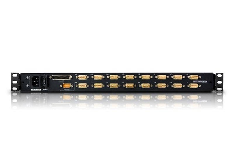 EAN 4710469343834 - ATEN CL5716N consola de rack 48,3 cm (19") Negro 1U imagen 2