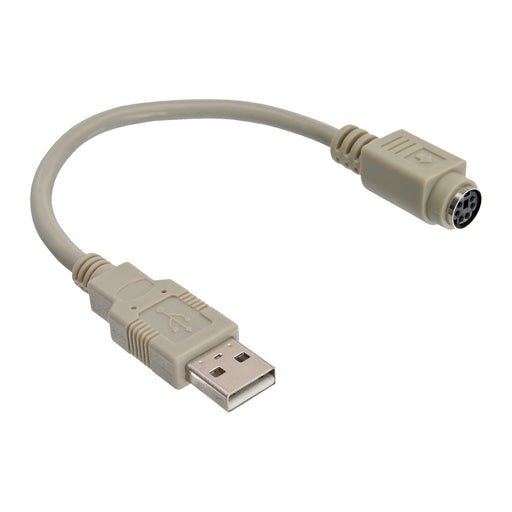 EAN 4043718014149 - InLine 33102 cable de serie Beige 0,2 m 6-p Mini-DIN USB A imagen 1