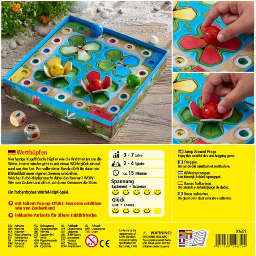 EAN 4010168248714 - HABA Wetthüpfen imagen 2