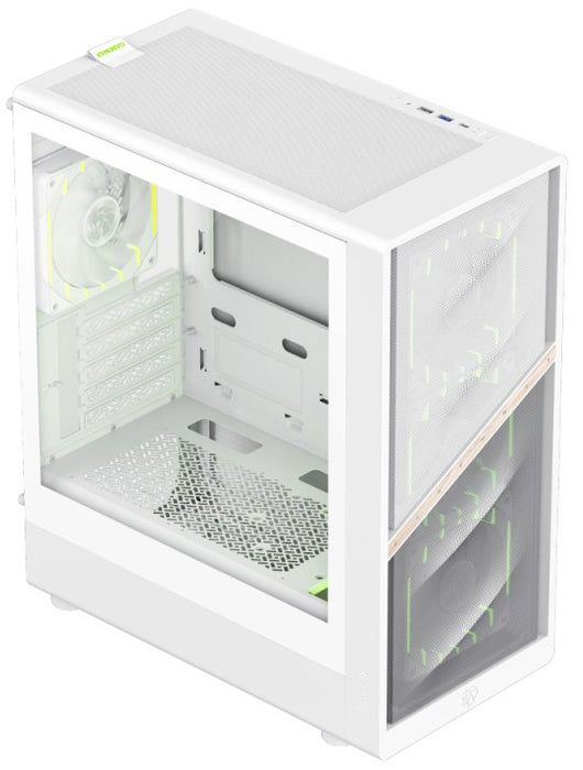 EAN 6931858757041 - GameMax AERIS 330 MW Mini Tower Blanco imagen 4