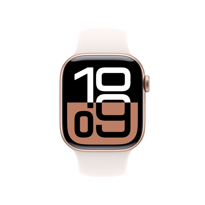 EAN 0195949566134 - Apple Watch Series 10 OLED 42 mm Digital 374 x 446 Pixeles Pantalla táctil 4G Oro rosa Wifi GPS (satélite imagen 2