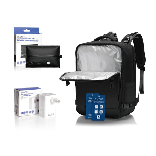 EAN 8052101434811 - Ewent EW2540 mochila Mochila informal Negro Oxford, Poliéster, Cloruro de polivinilo (PVC) imagen 2