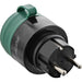 EAN 4043718291014 - InLine 40155O enchufe inteligente 3680 W Negro, Verde imagen 3
