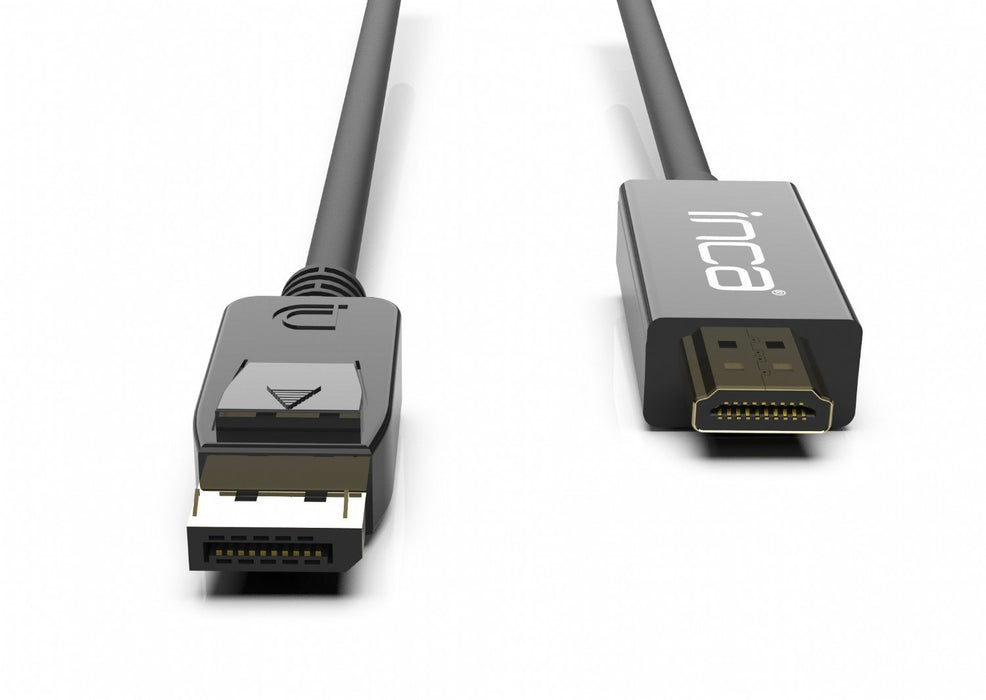 EAN 8697980470026 - Inca IDPH-18T adaptador de cable de vídeo 1,8 m DisplayPort HDMI tipo A (Estándar) Negro imagen 6