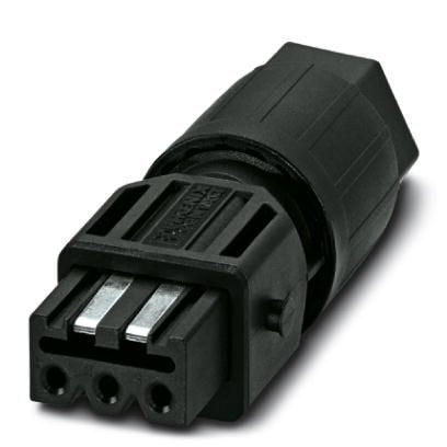 EAN 4055626725048 - Phoenix Contact 1065121 conector QUICKON Negro imagen 1