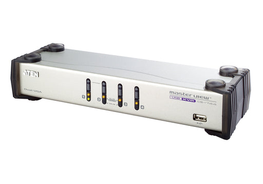 EAN 4710423773097 - ATEN CS1744 interruptor KVM Blanco imagen 1