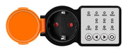 EAN 4052792075120 - LogiLink ET0015 contador eléctrico Negro, Naranja Programador eléctrico diario/semanal imagen 3