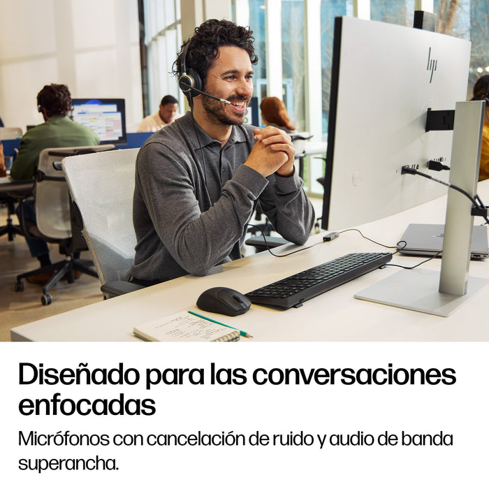 EAN 0199251820830 - HP Poly Mission 615 Monaural USB Wired Headset Alámbrico Diadema Oficina/Centro de llamadas USB Type-C /  imagen 7