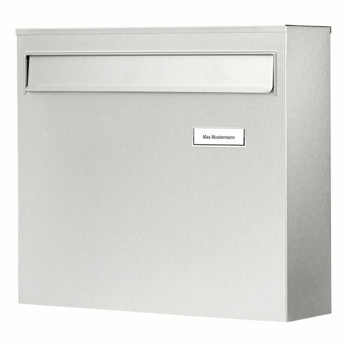 EAN 4003482187302 - BURG-WÄCHTER Borkum 3878 Ni mailboxes Acero inoxidable Buzón de correos para montaje en verja imagen 6