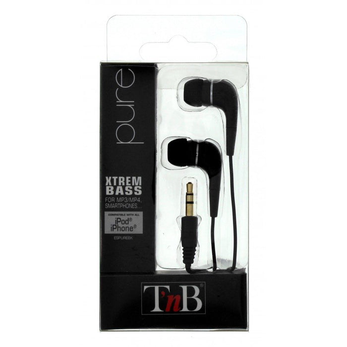 EAN 3303170050309 - T'nB ESPUREBK auricular y casco Auriculares Alámbrico Dentro de oído Negro imagen 2