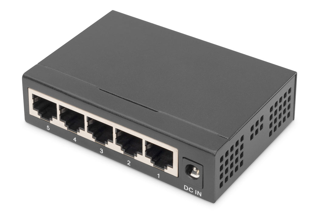 EAN 4016032492900 - Digitus DN-80202-1 switch No administrado Gigabit Ethernet (10/100/1000) Negro imagen 4